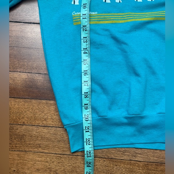 Vintage Cunard Princess 1980s Alaska Polar Bear Blue Crewneck Sweater Size Small - Picture 5 of 6